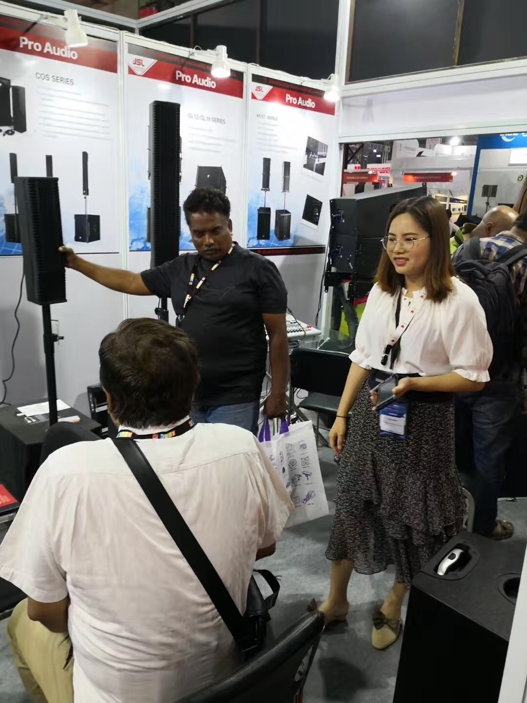 JSL榴莲视频WWW在线观看音響出席印度孟買PALM Expo India 2019