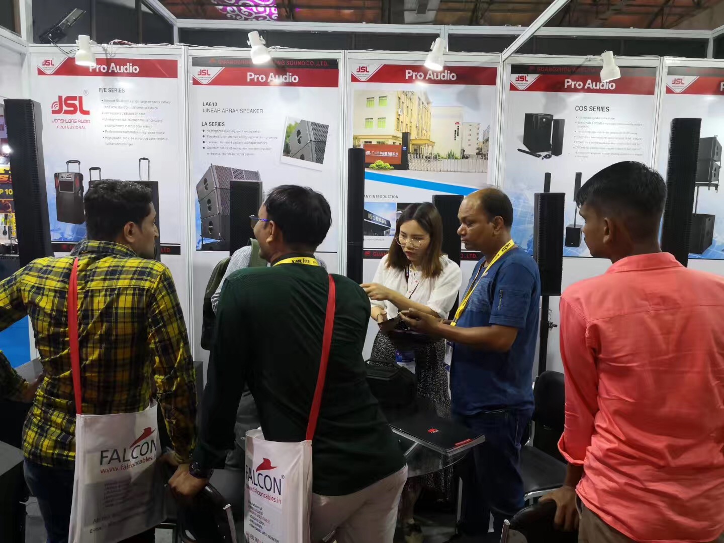 JSL榴莲视频WWW在线观看音響出席印度孟買PALM Expo India 2019