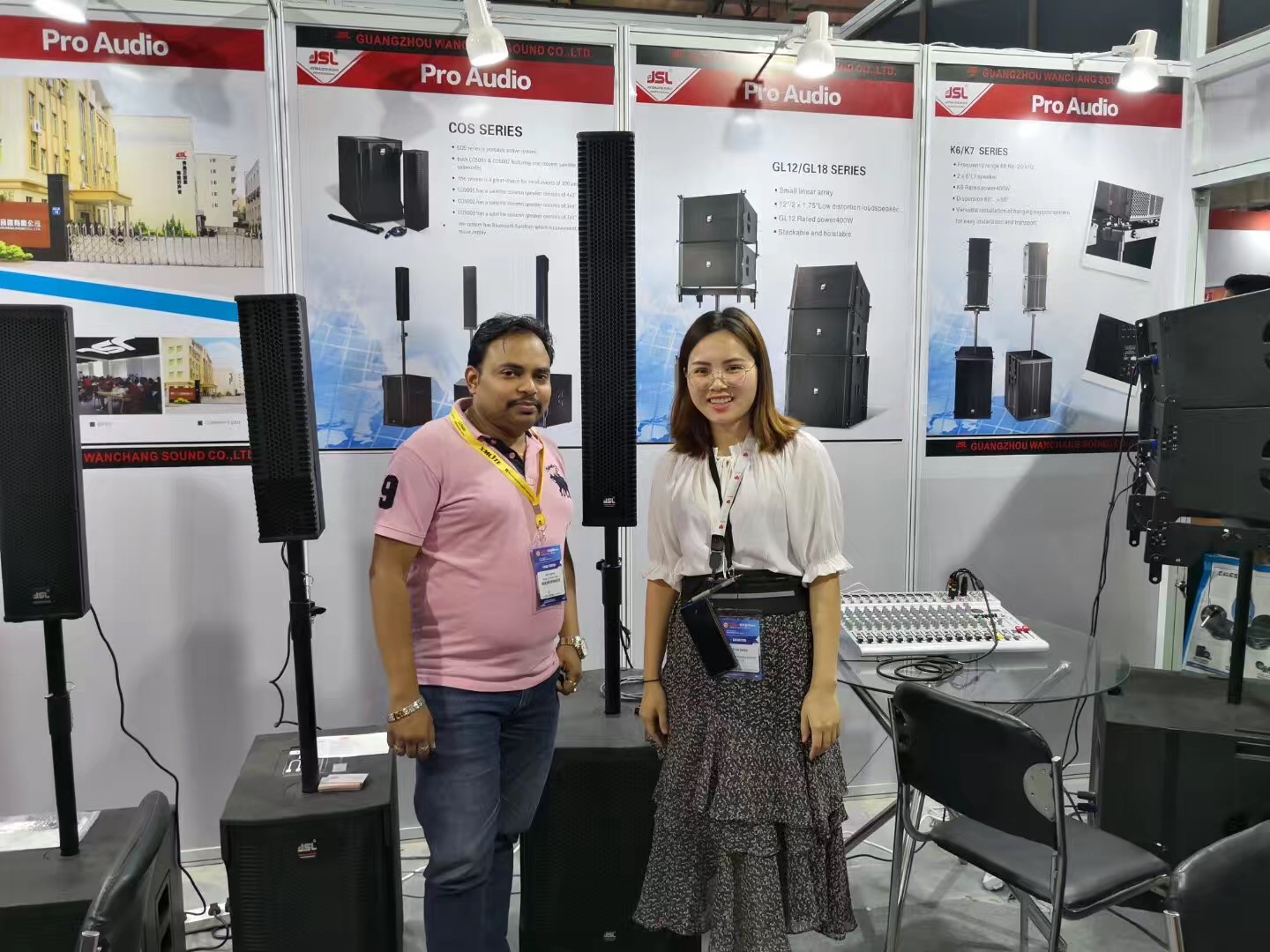 JSL榴莲视频WWW在线观看音響出席印度孟買PALM Expo India 2019