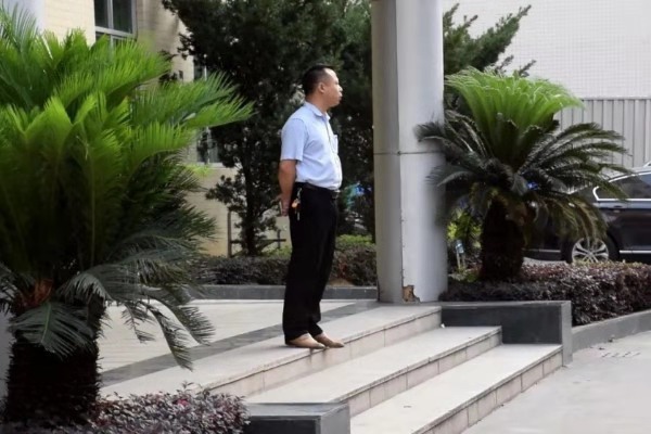 四月也要元氣滿滿！萬昌公司昨日召開全體動員晨會